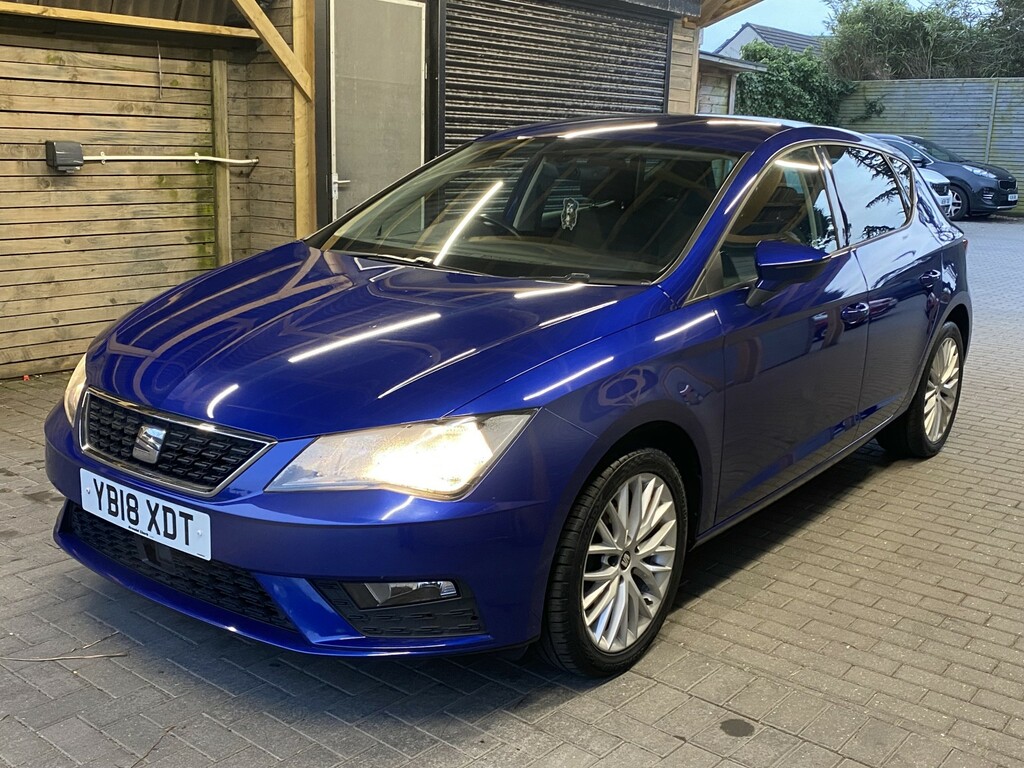 Seat Leon Hatchback 1.2 Tsi Se Dynamic Technology 201818 YB18XDT Blue #4