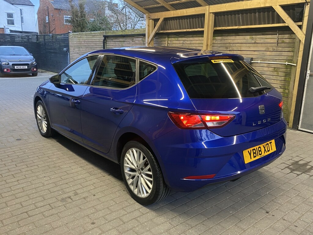 Seat Leon Hatchback 1.2 Tsi Se Dynamic Technology 201818 YB18XDT Blue #6