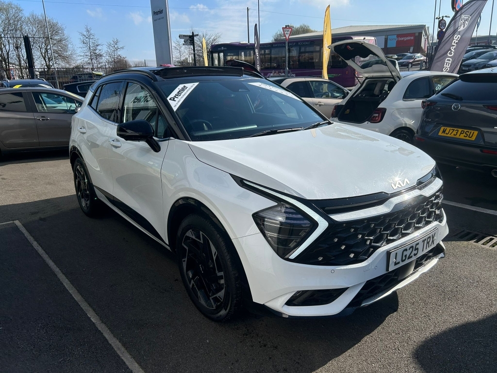 Kia Sportage 1.6 Gt-line S LG25TRX White #5