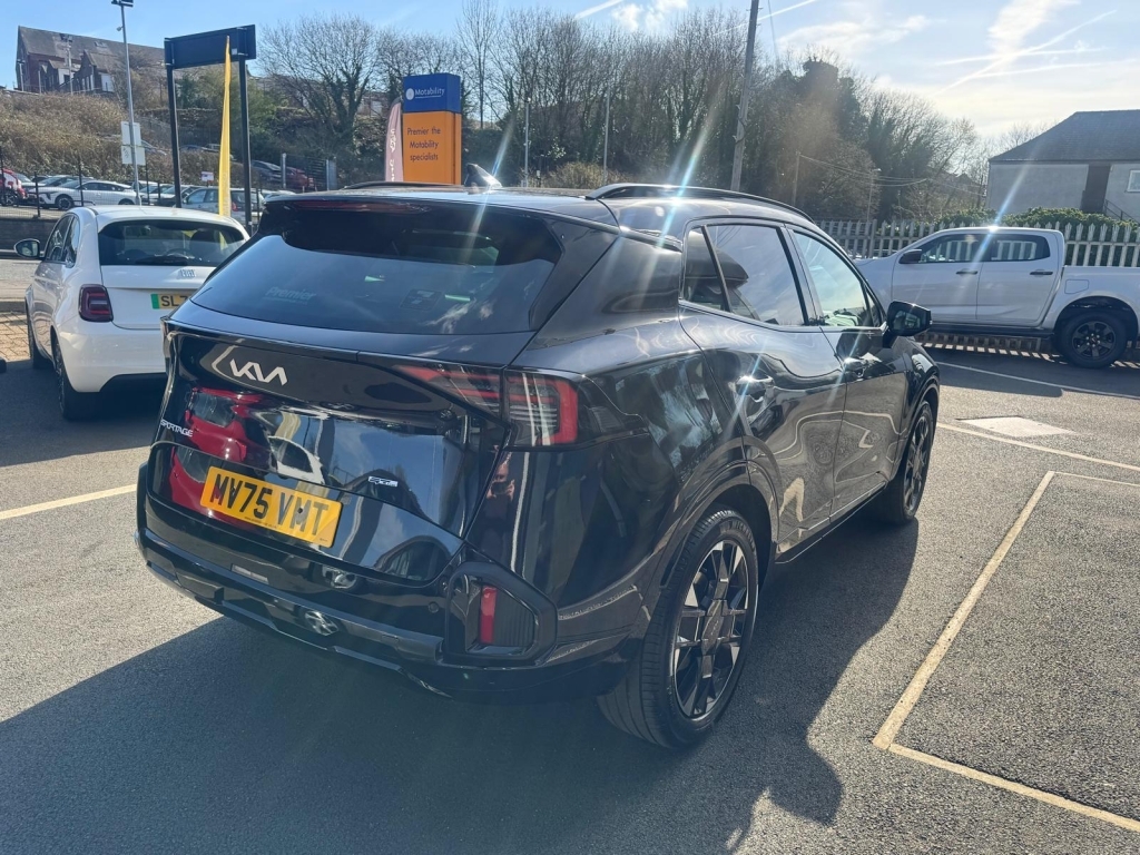 Kia Sportage 1.6 Gt-line S MV75VMT Black #5