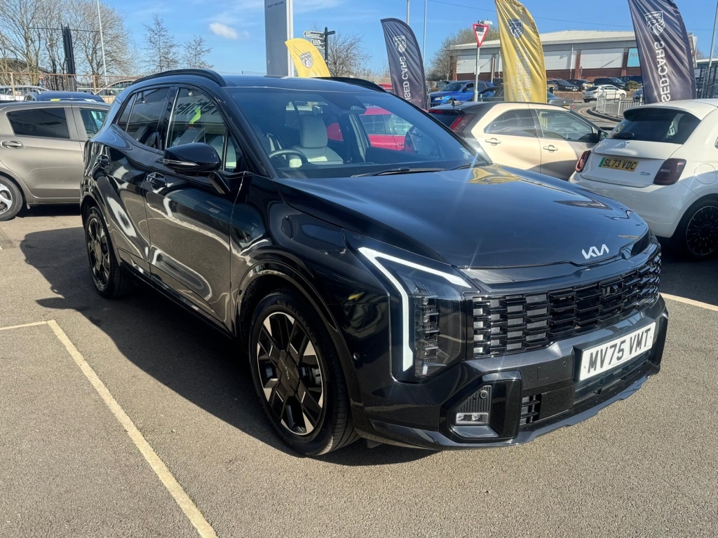 Kia Sportage 1.6 Gt-line S MV75VMT Black #3
