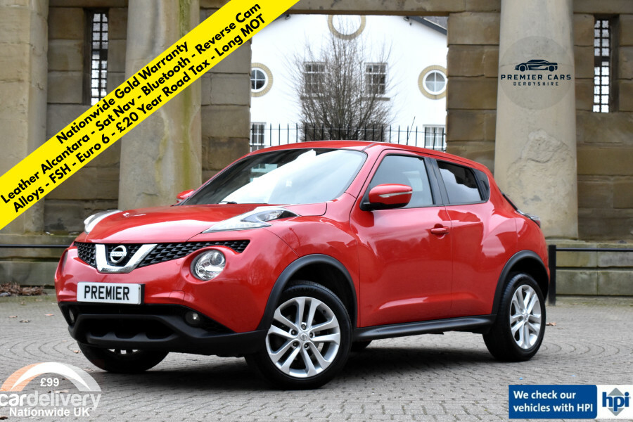 Nissan Juke N-connecta Leather Alcantara Sat Nav Reverse Cam E