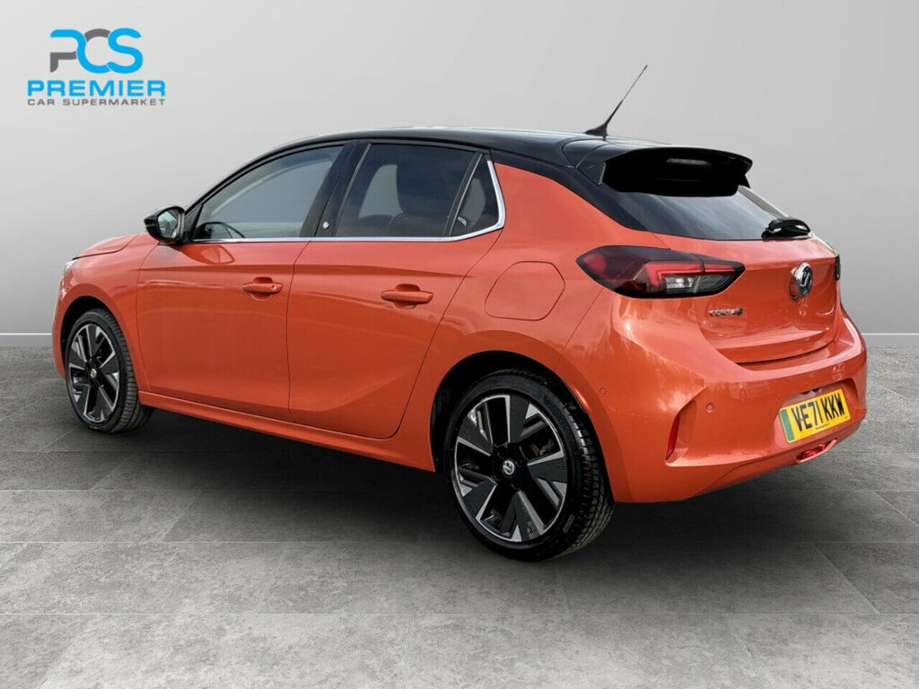 Vauxhall Corsa-e Elite Premium VE71KKW Orange #5