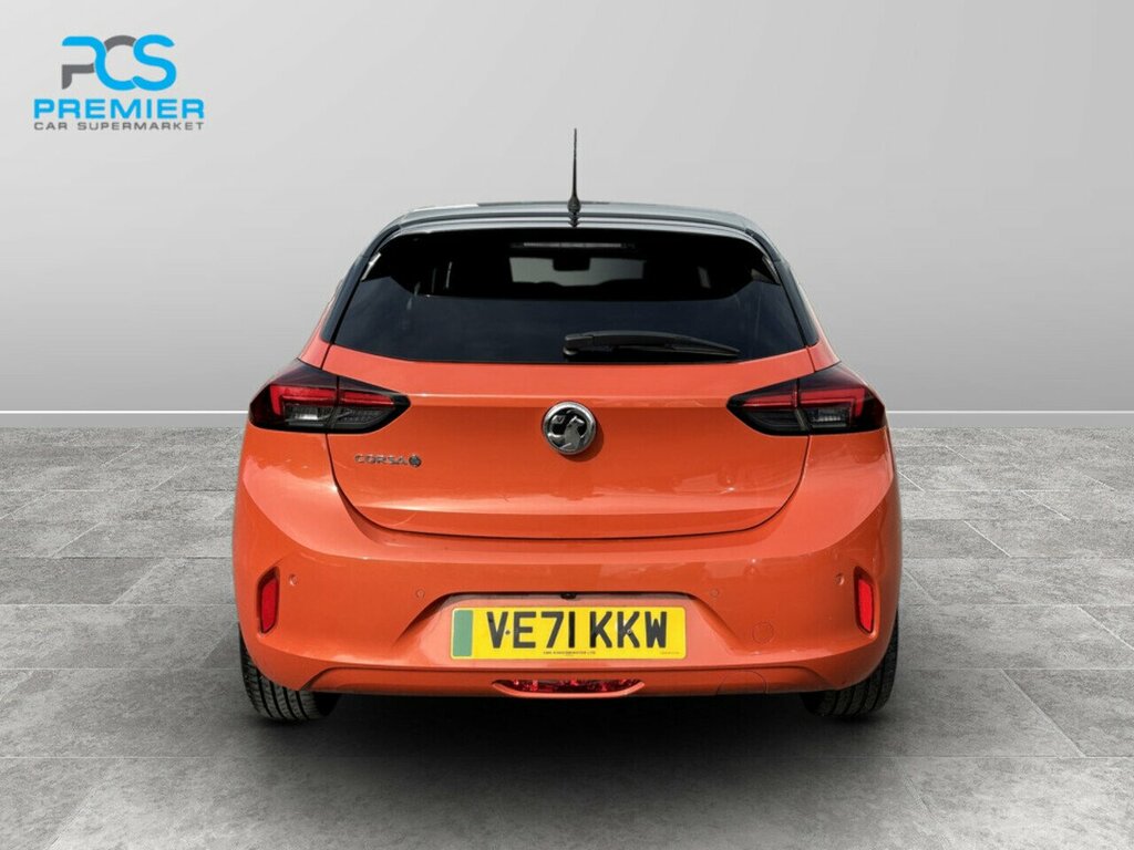 Vauxhall Corsa-e Elite Premium VE71KKW Orange #3