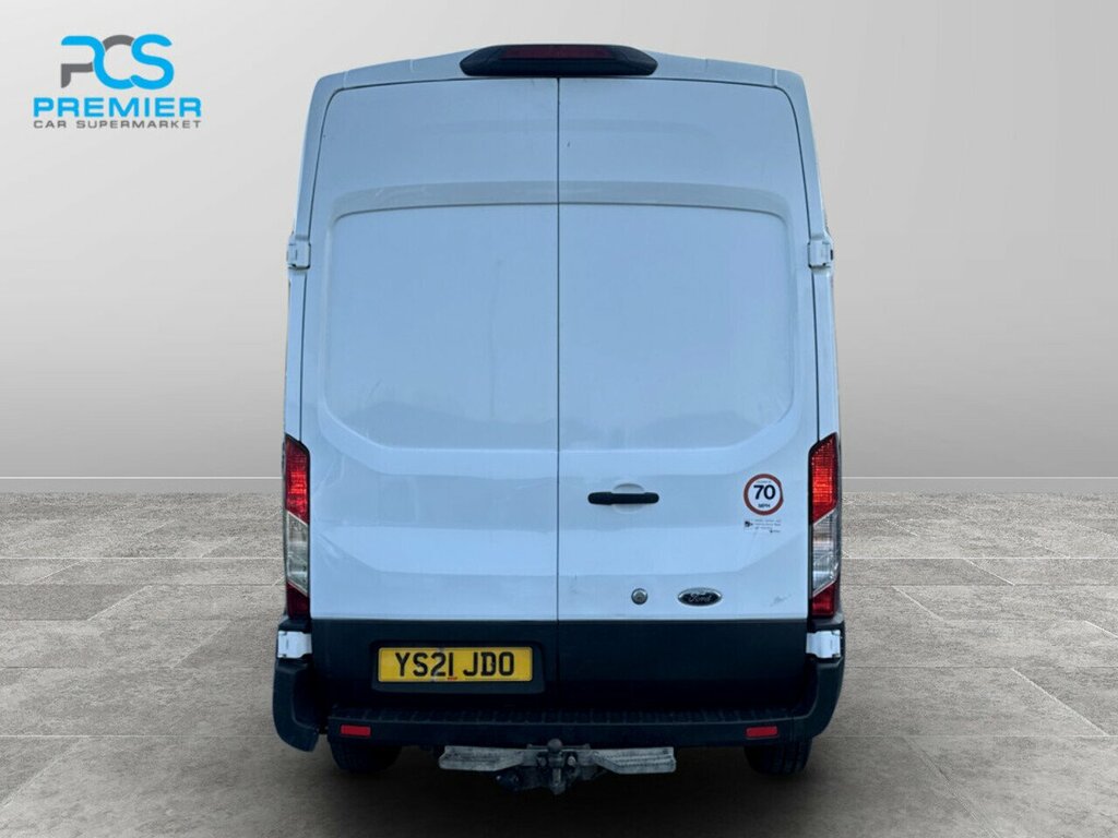 Ford Transit Custom 350 Ecoblue Leader YS21JDO White #3