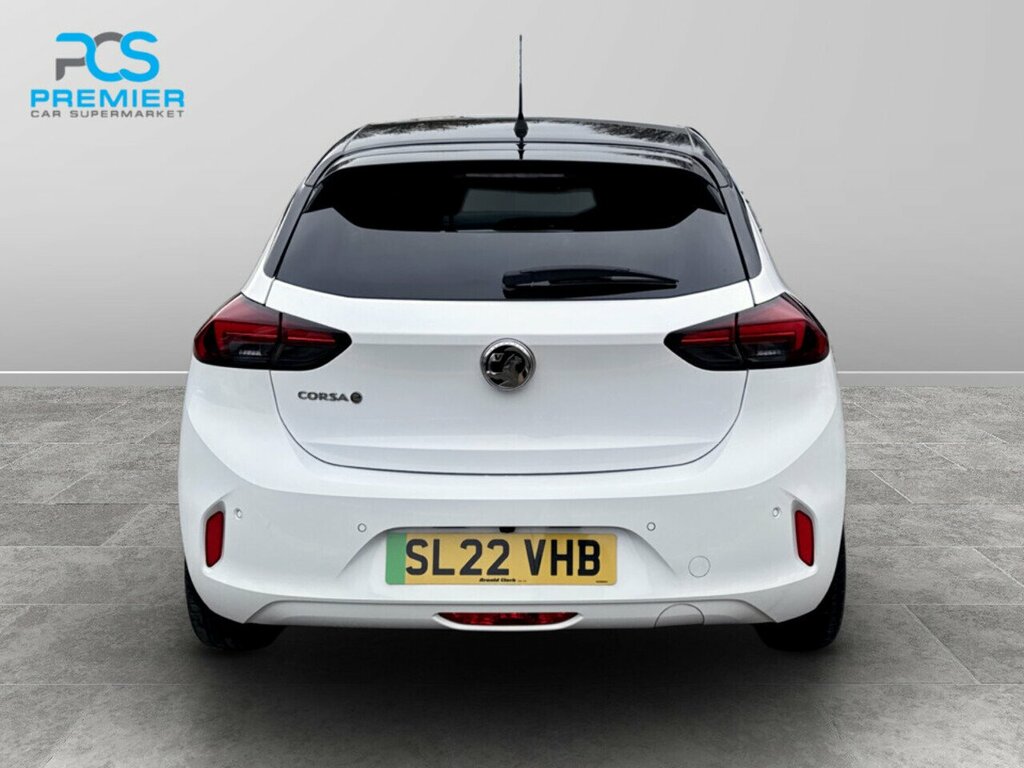 Vauxhall Corsa-e Elite Premium SL22VHB White #4