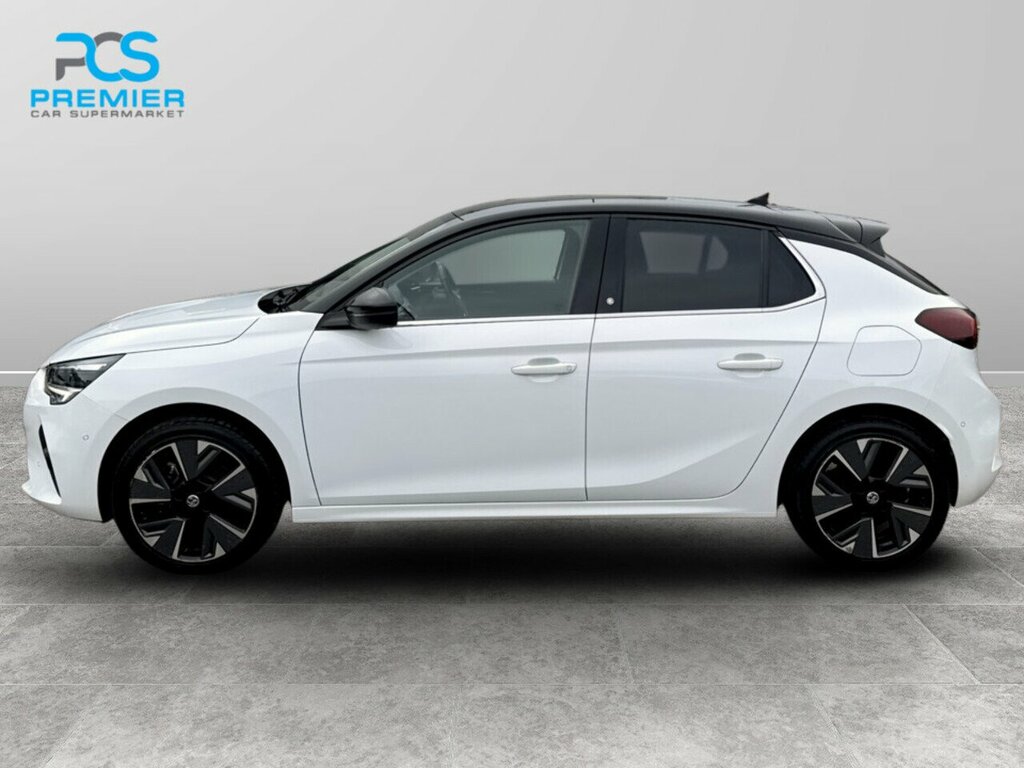 Vauxhall Corsa-e Elite Premium SL22VHB White #6