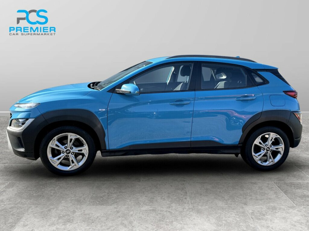 Hyundai Kona T-gdi Mhev Se Connect DP22EKY Blue #6