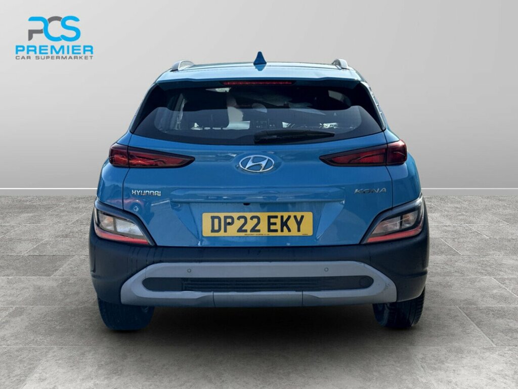 Hyundai Kona T-gdi Mhev Se Connect DP22EKY Blue #4