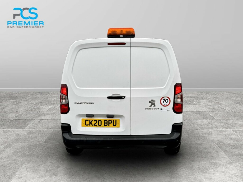 Peugeot Partner Bluehdi 1000 Professional HV22PZW White #4