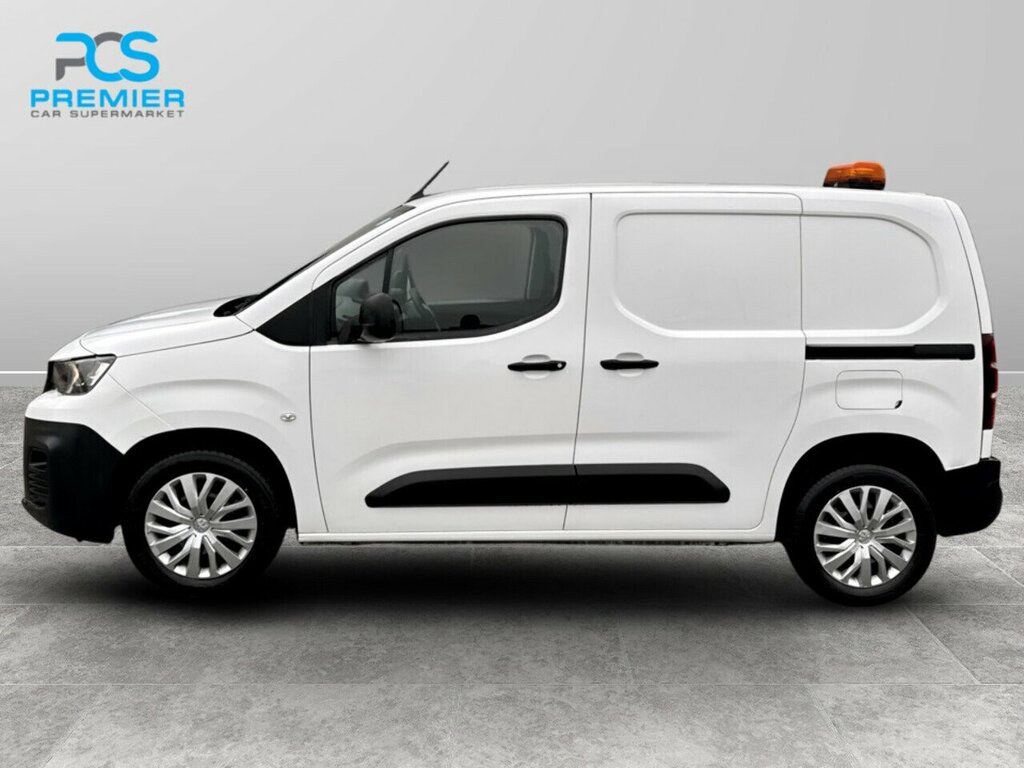 Peugeot Partner Bluehdi 1000 Professional HV22PZW White #6