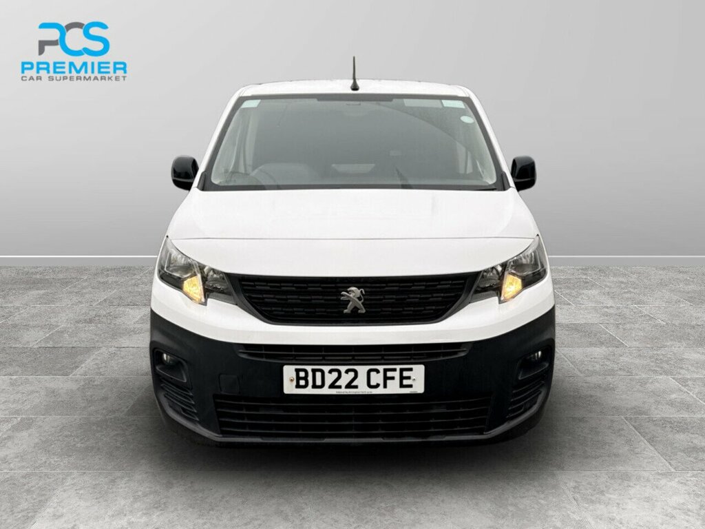 Peugeot Partner Bluehdi 1000 Professional Premium BD22CFE White #4