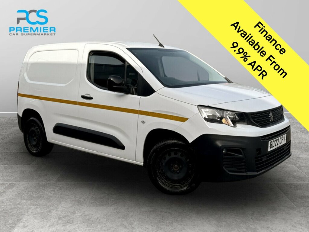 Peugeot Partner Bluehdi 1000 Professional Premium White