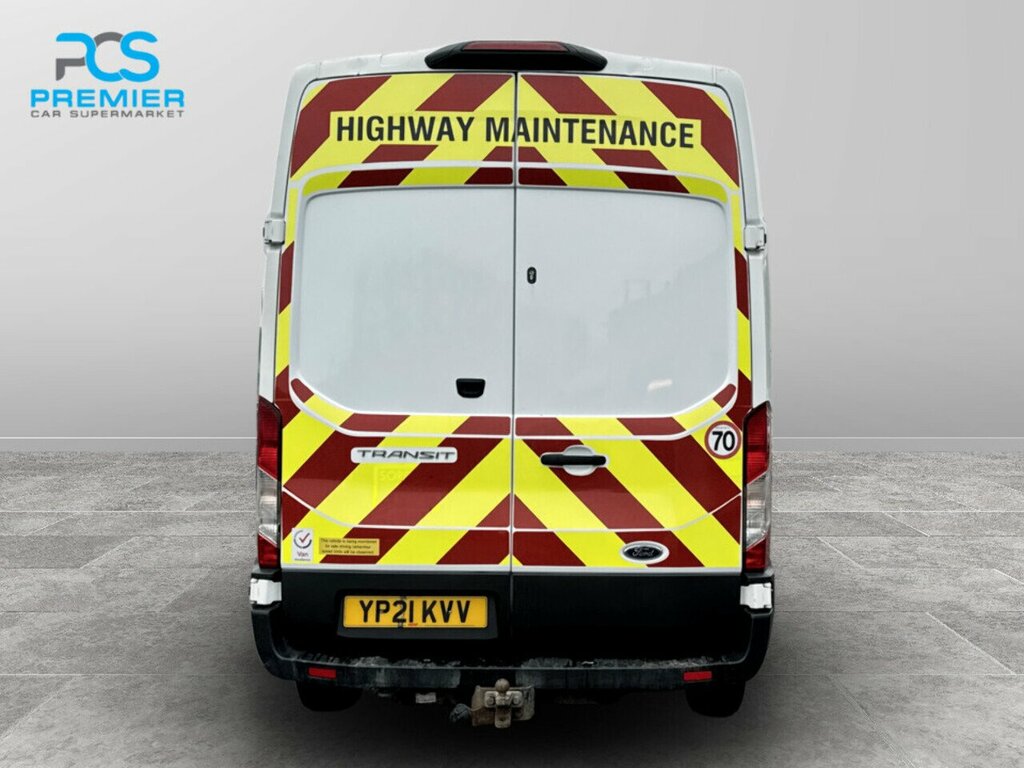 Ford Transit Custom 350 Ecoblue Leader YP21KVV White #4