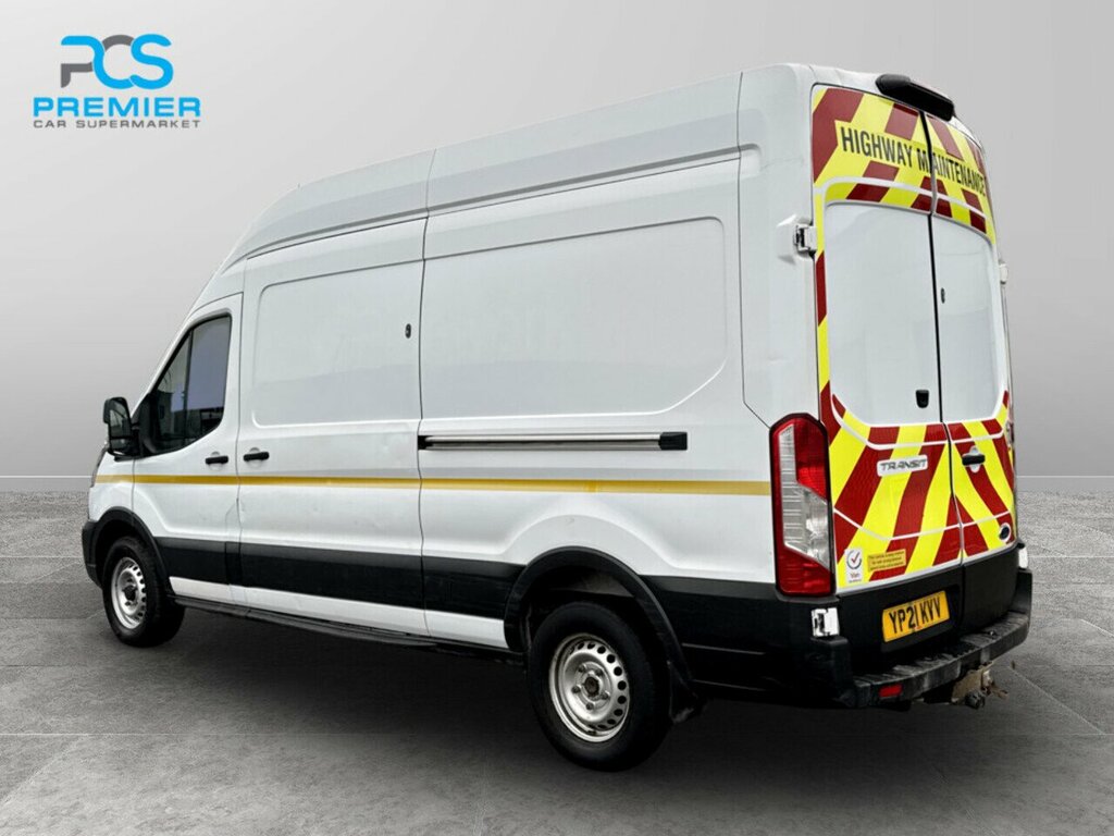 Ford Transit Custom 350 Ecoblue Leader YP21KVV White #2