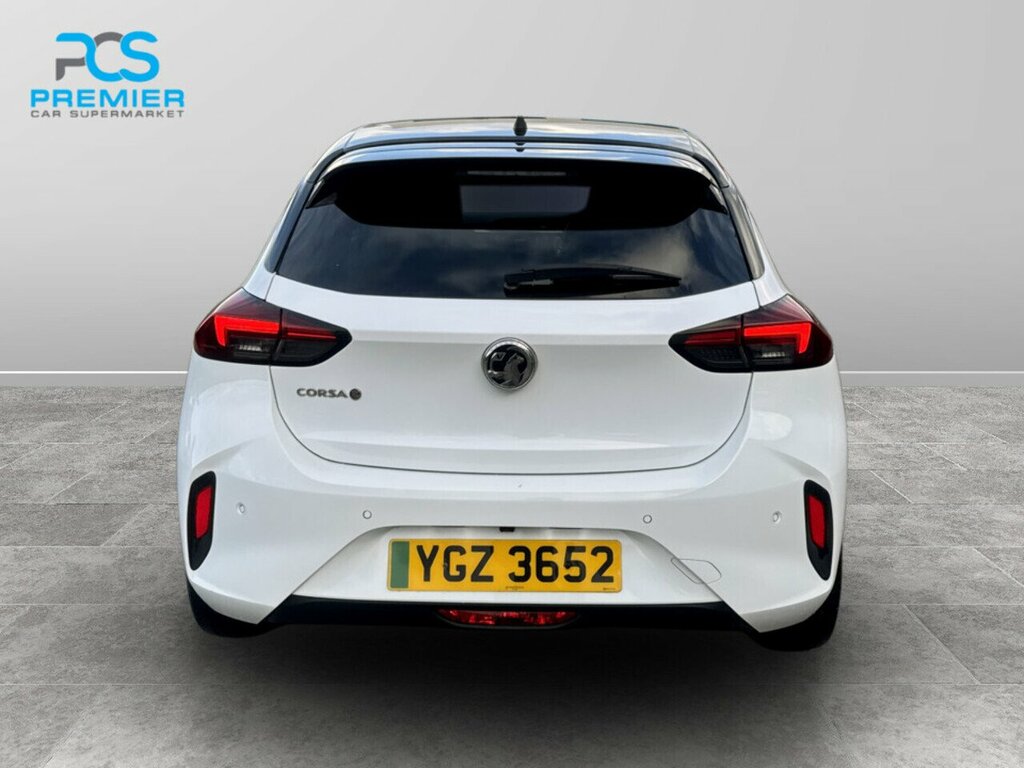 Vauxhall Corsa-e Ultimate YGZ3652 White #3