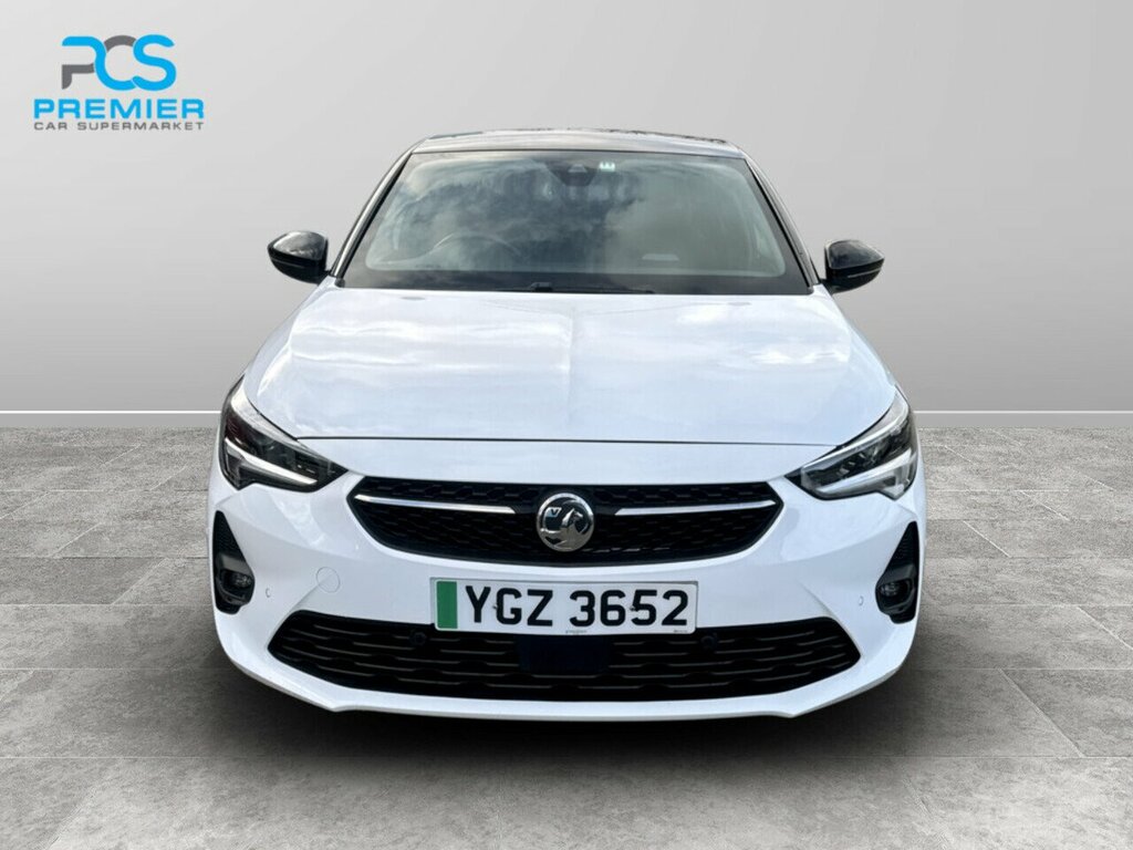 Vauxhall Corsa-e Ultimate YGZ3652 White #4