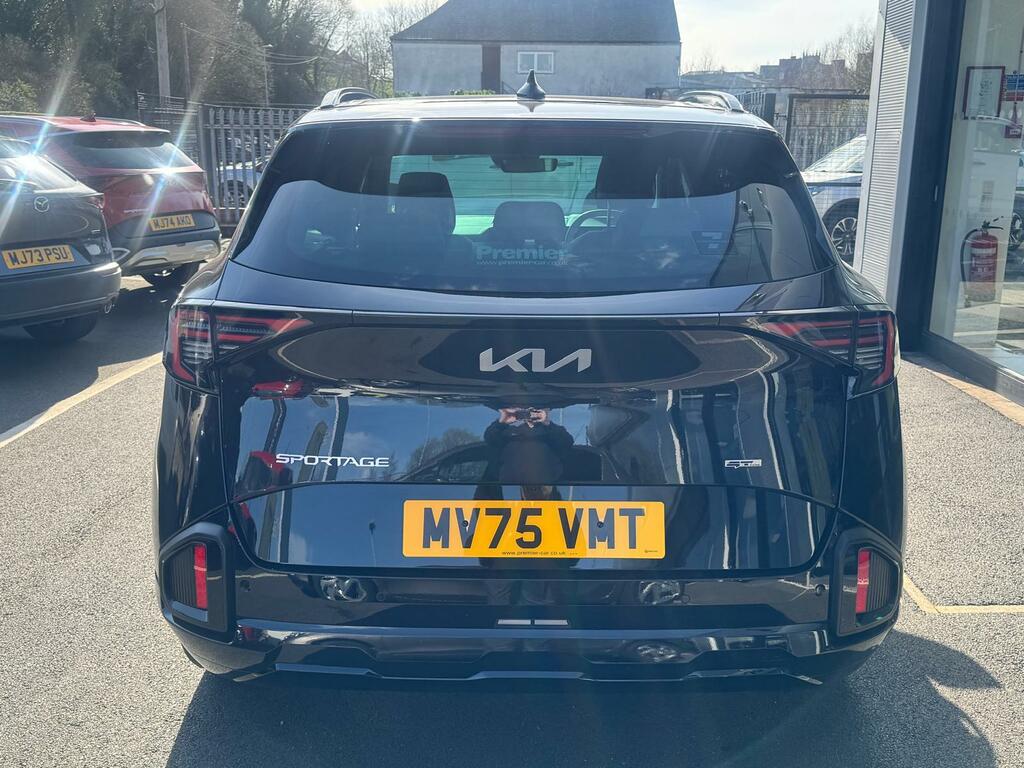 Kia Sportage 1.6 T-gdi Hev Gt-line S MV75VMT Black #6