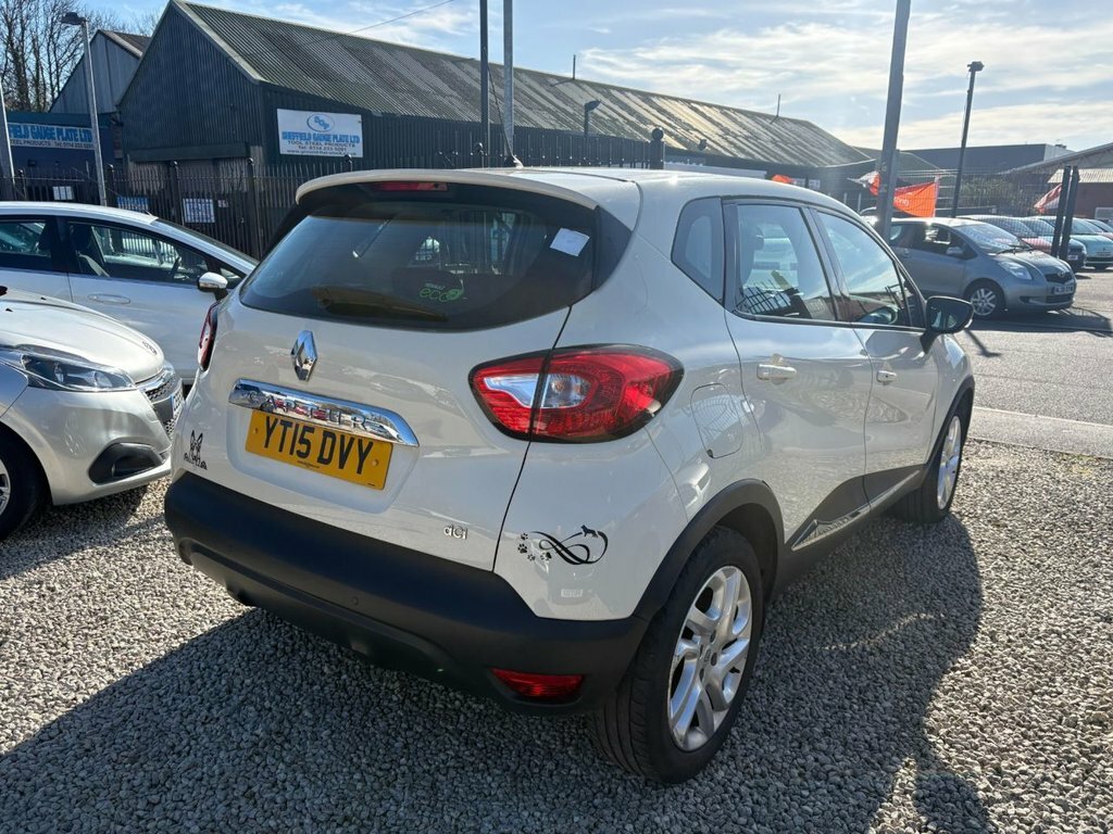 Renault Captur 1.5L Dynamique Medianav YT15DVY White #5