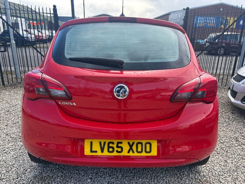 Vauxhall Corsa 1.4L Energy LV65XOO Red #5