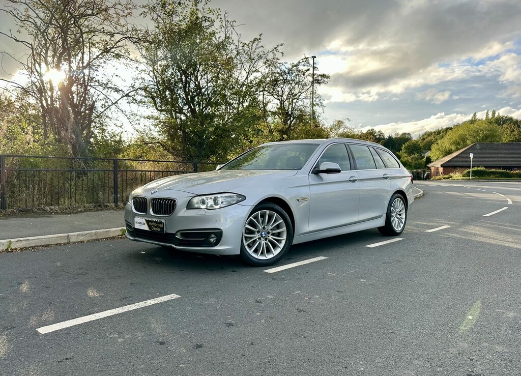 BMW 5 Series 2.0 520D Luxury Touring Euro 6 Ss Silver #2