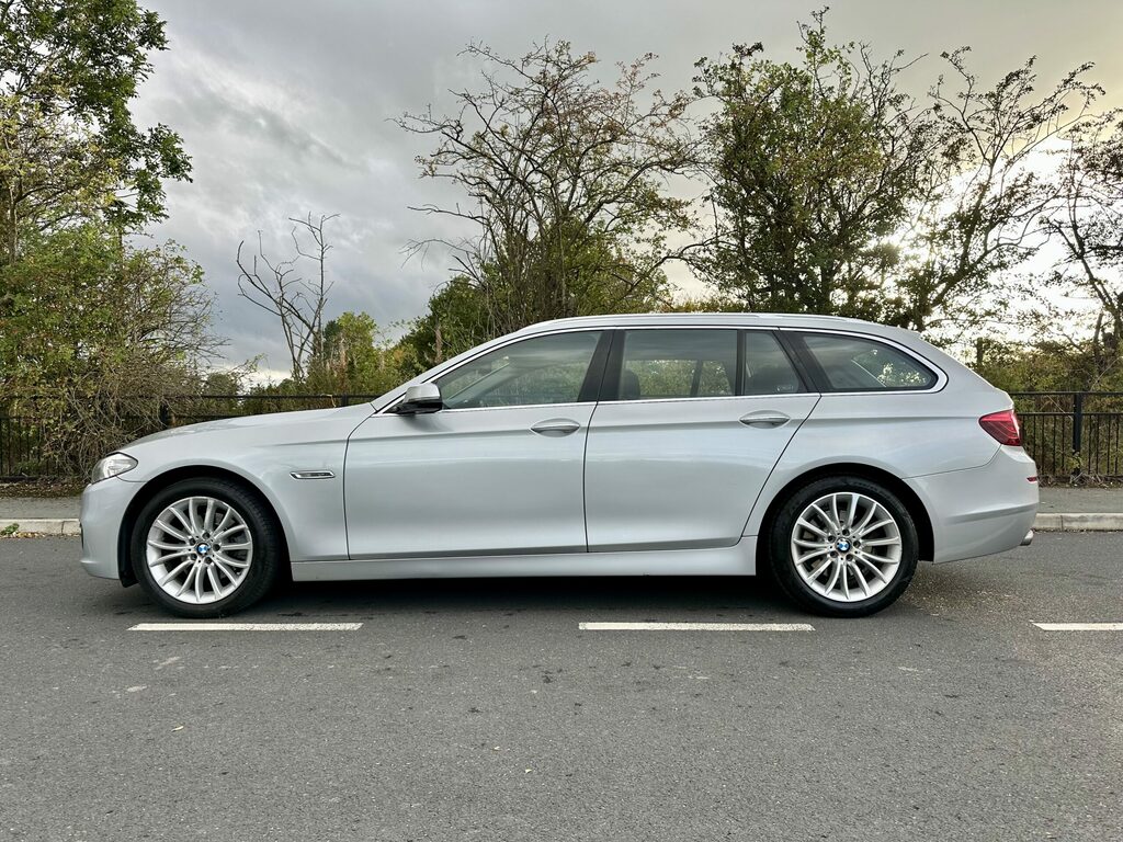 BMW 5 Series 2.0 520D Luxury Touring Euro 6 Ss Silver #3