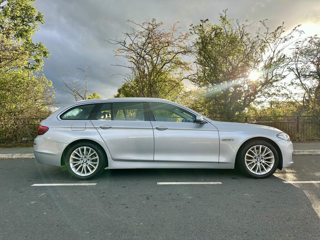 BMW 5 Series 2.0 520D Luxury Touring Euro 6 Ss Silver #5