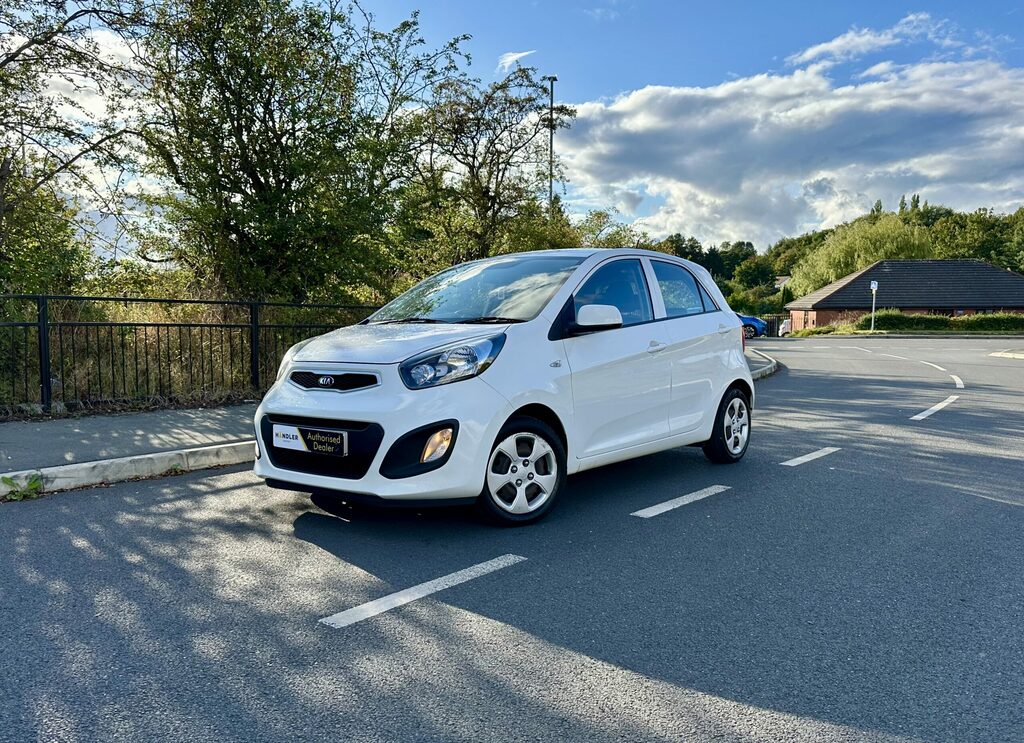 Kia Picanto 1.0 1 Euro 5  White #3