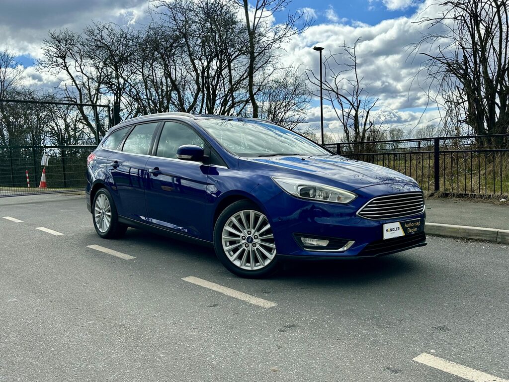 Ford Focus 1.5T Ecoboost Titanium X Euro 6 Ss 5D... Blue