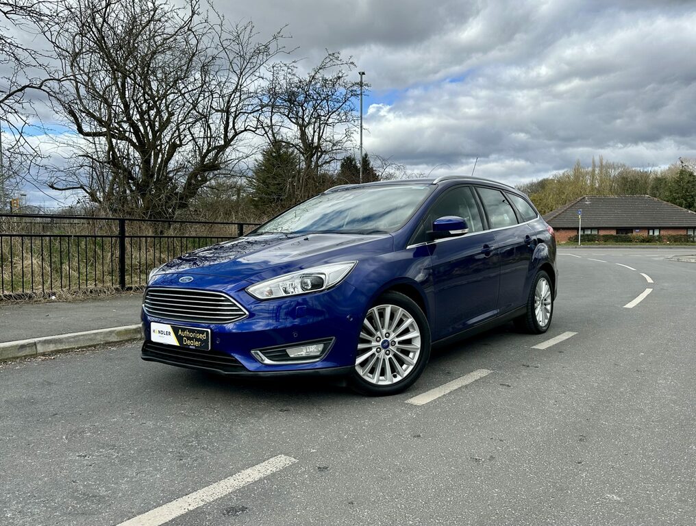 Ford Focus 1.5T Ecoboost Titanium X Euro 6 Ss 5D... Blue #3