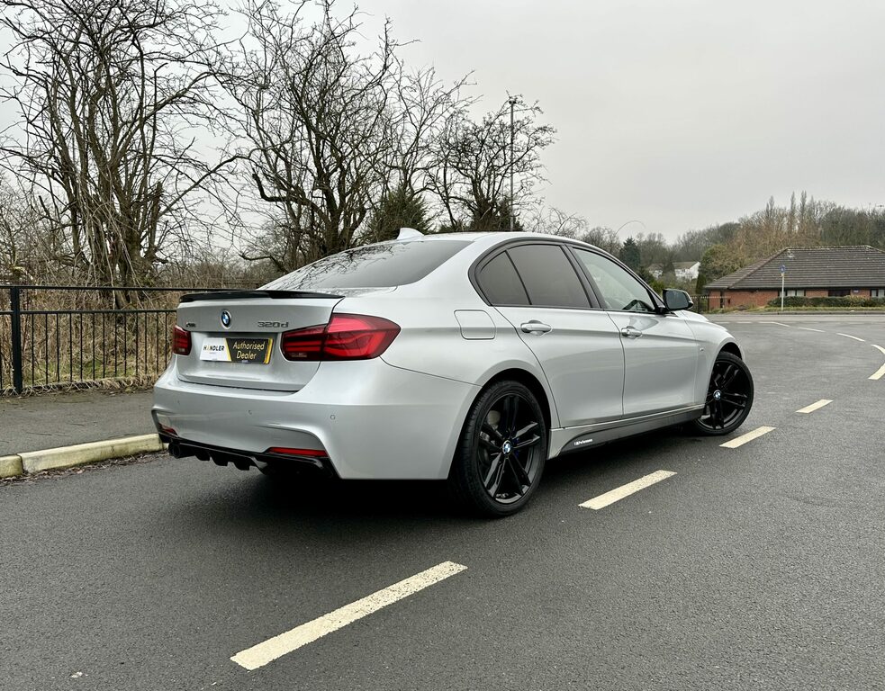 BMW 3 Series 2.0 320D M Sport Shadow Edition Saloon 4...  Silver #4
