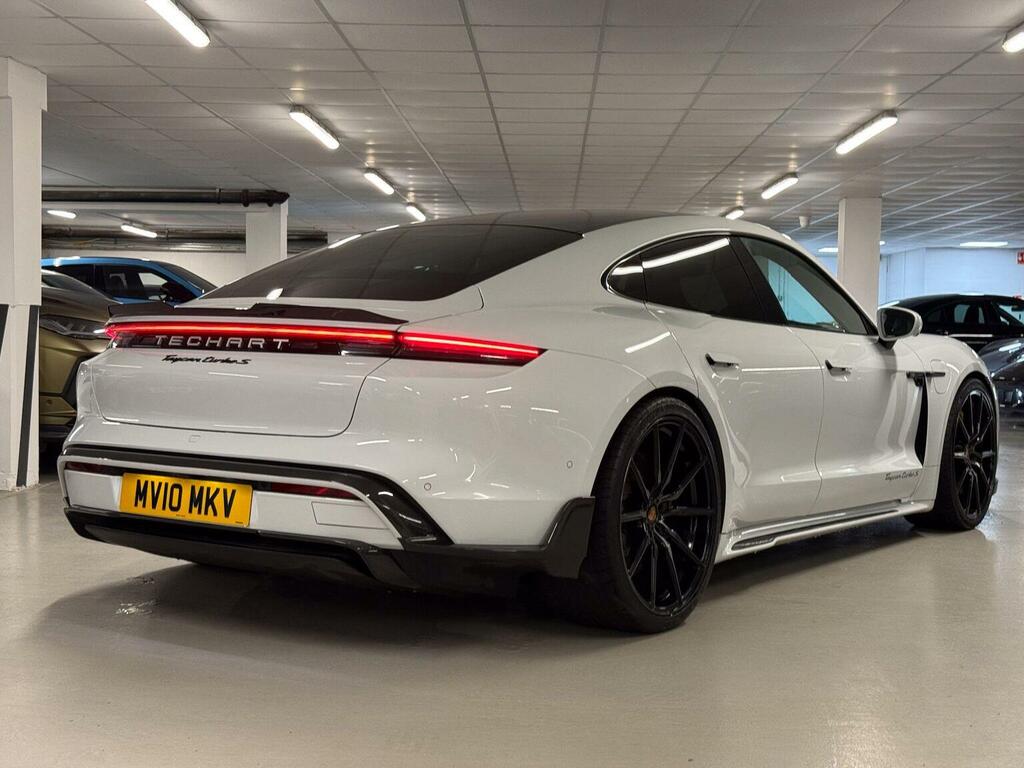 Porsche Taycan Saloon Performance Plus 93.4Kwh Turbo S 4Wd 4 MV10MKV White #2