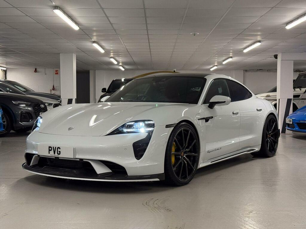 Porsche Taycan Saloon Performance Plus 93.4Kwh Turbo S 4Wd 4 MV10MKV White #5