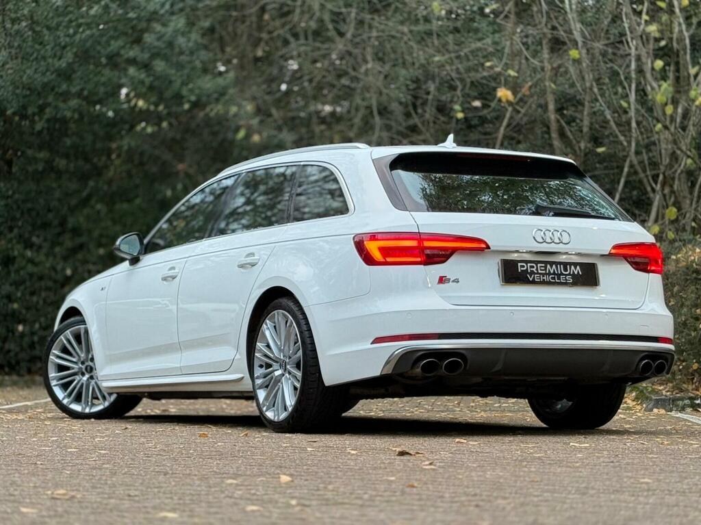 Audi S4 Estate 3.0 Tfsi V6 Tiptronic Quattro Euro 6 Ss GY18HNV White #2