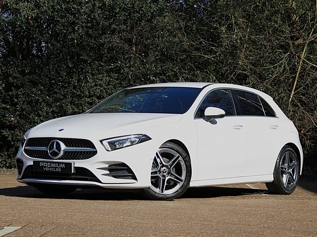 Mercedes-Benz A Class Hatchback 2.0 A200d Amg Line Premium 8G-dct Euro KO69CSZ White #5
