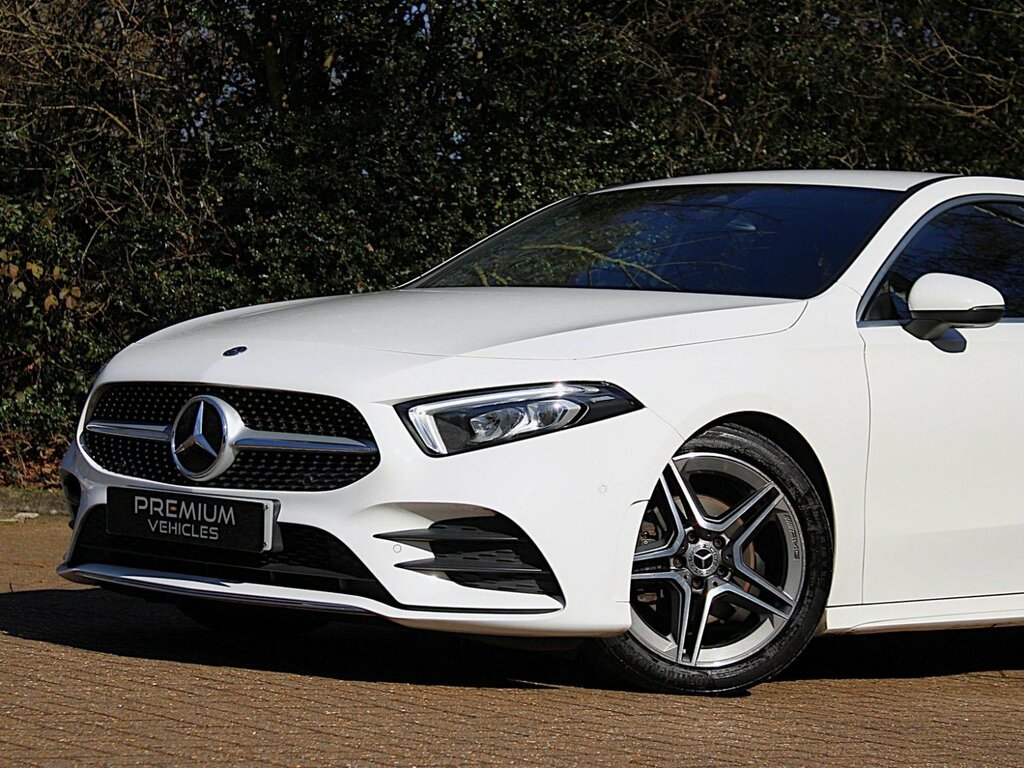 Mercedes-Benz A Class Hatchback 2.0 A200d Amg Line Premium 8G-dct Euro KO69CSZ White #6