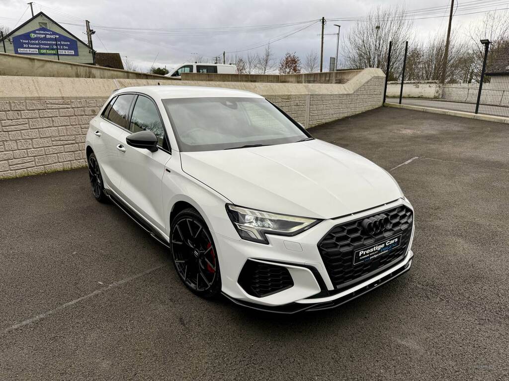 Audi A3 45 Tfsi E S Line Competition S Tronic VGZ4836 White #5