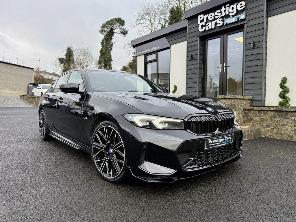 BMW 3 Series 330E M Sport Step FP72OHD Black #3