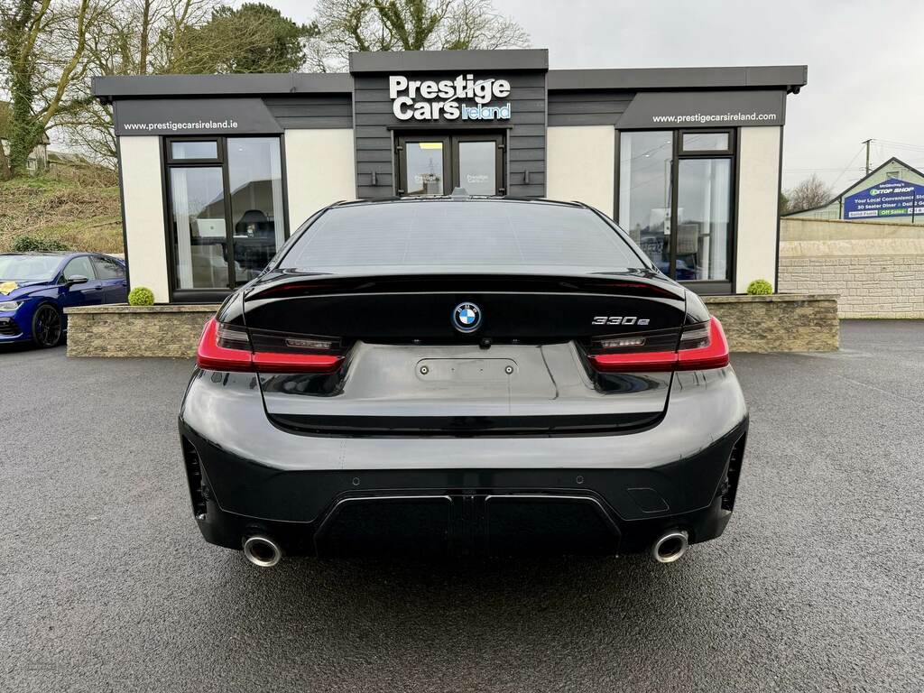 BMW 3 Series 330E M Sport Step FP72OHD Black #6