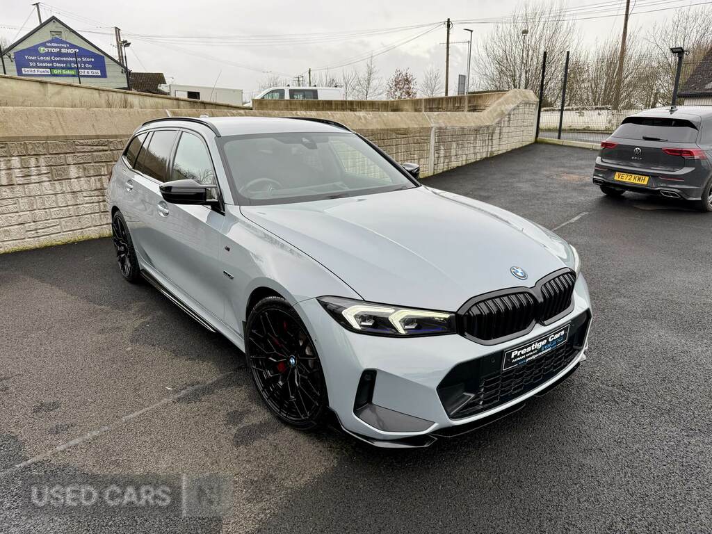 BMW 3 Series 330E M Sport Step PF23OTW Grey #5