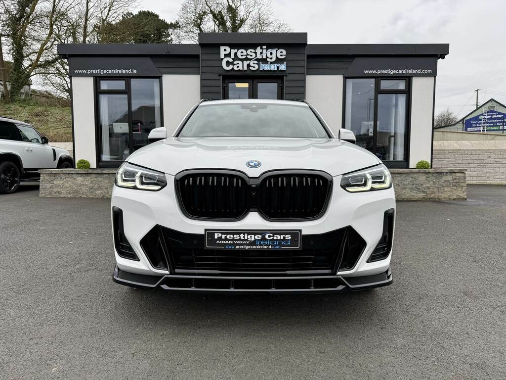 BMW X3 Xdrive 30E M Sport LR22RYV White #2