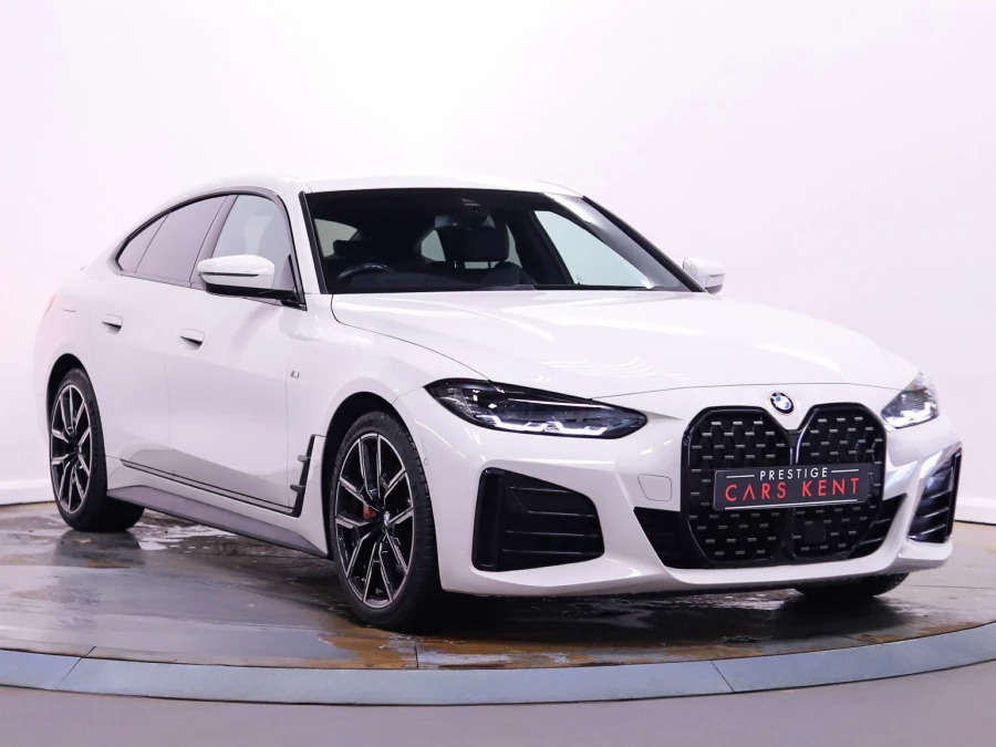 BMW 4 Series Gran Coupe 420D Xdrive M Sport Gran Coupe White