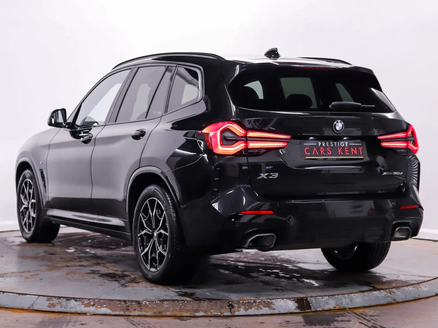 BMW X3 X3 Xdrive30d M Sport Black #3