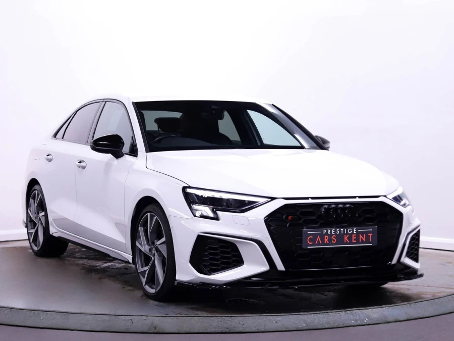 Audi S3 2.0 Tfsi Black Edition Saloon S Tronic White