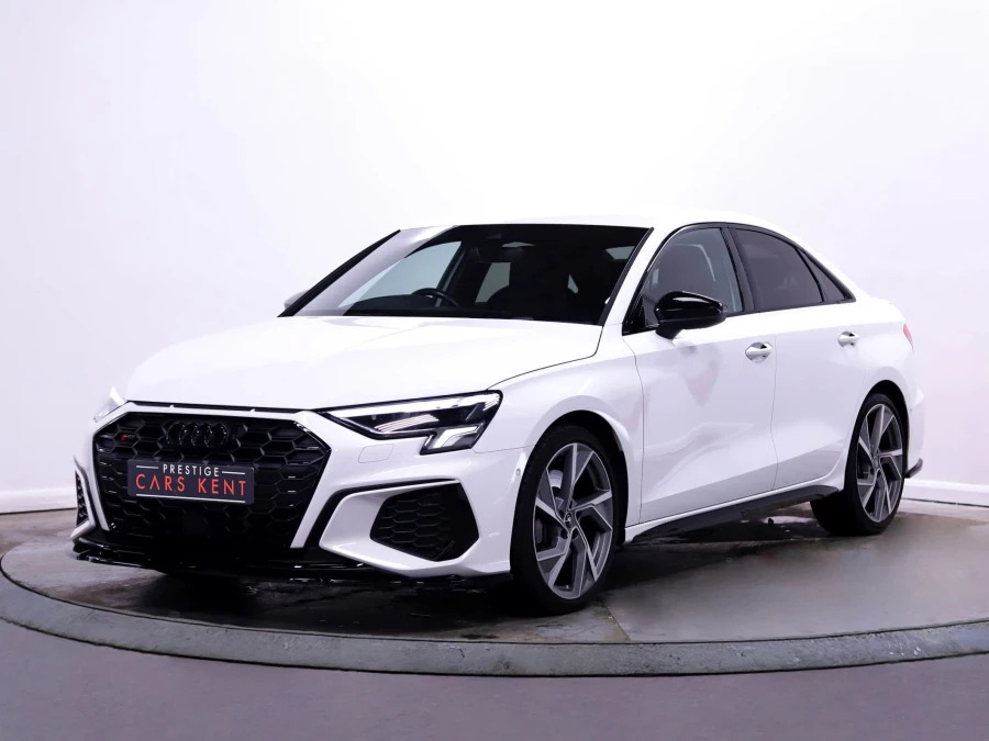 Audi S3 2.0 Tfsi Black Edition Saloon S Tronic VE73AKP White #5