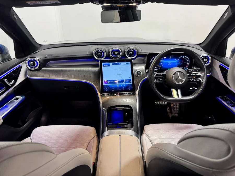 Mercedes-Benz GLC Class 2.0 Glc300e 31.2Kwh Amg Line Premium Suv Pet GY23UGT Blue #2