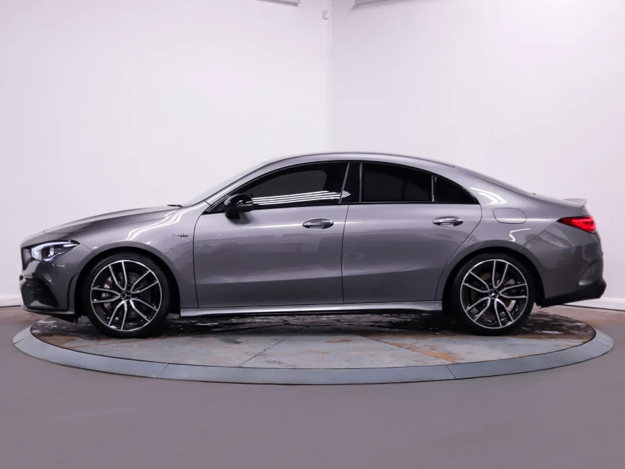 Mercedes-Benz CLA Class 2.0 Cla35h Mhev Amg Premium Coupe Hyb Grey #4