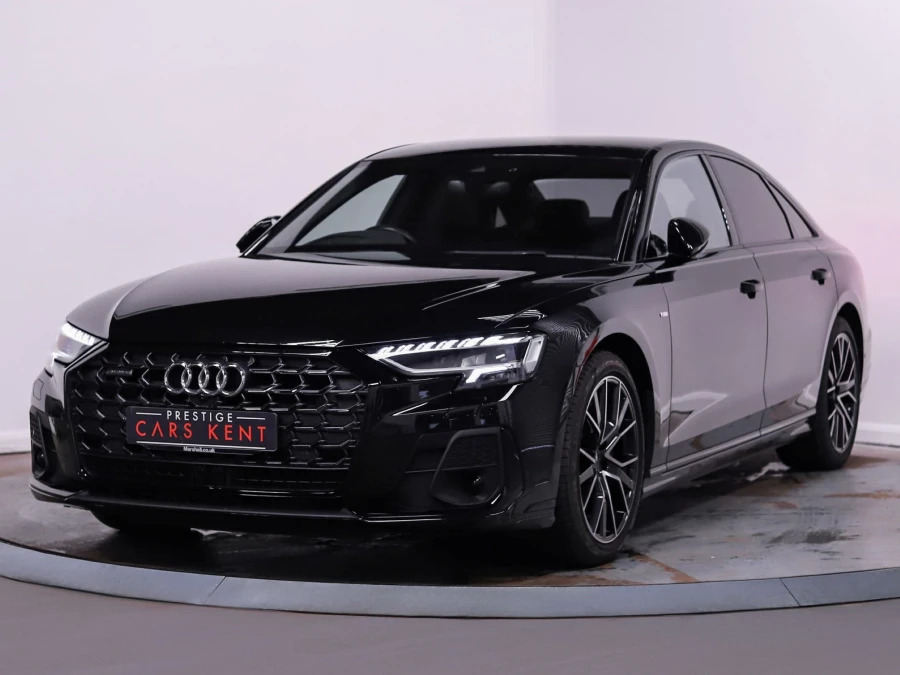 Audi A8 3.0 Tdi V6 50 Black Edition Saloon Tipt Black #6