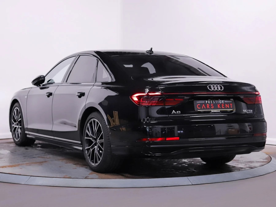 Audi A8 3.0 Tdi V6 50 Black Edition Saloon Tipt Black #3