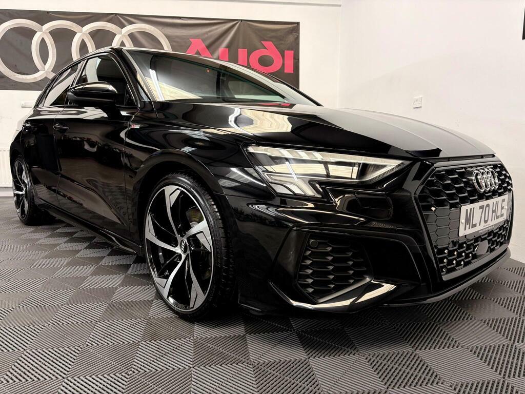 Audi A3 2.0 Tdi 35 S Line Sportback S Tronic Euro 6 S S Black #4